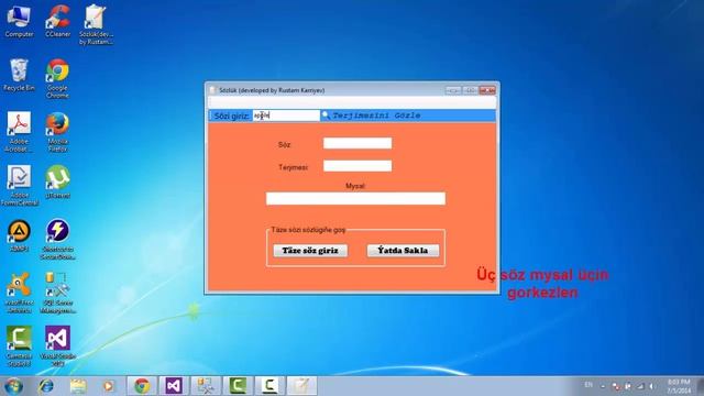 Sözlük programmaň ustanowka edilşi смотреть онлайн