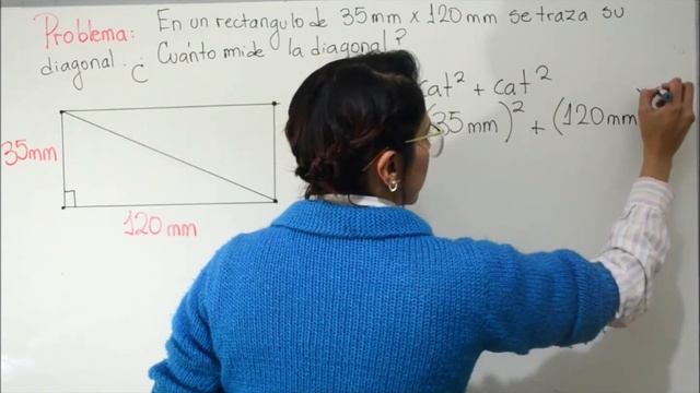 TEOREMA DE PITAGORAS. Situación Problemática Resuelta