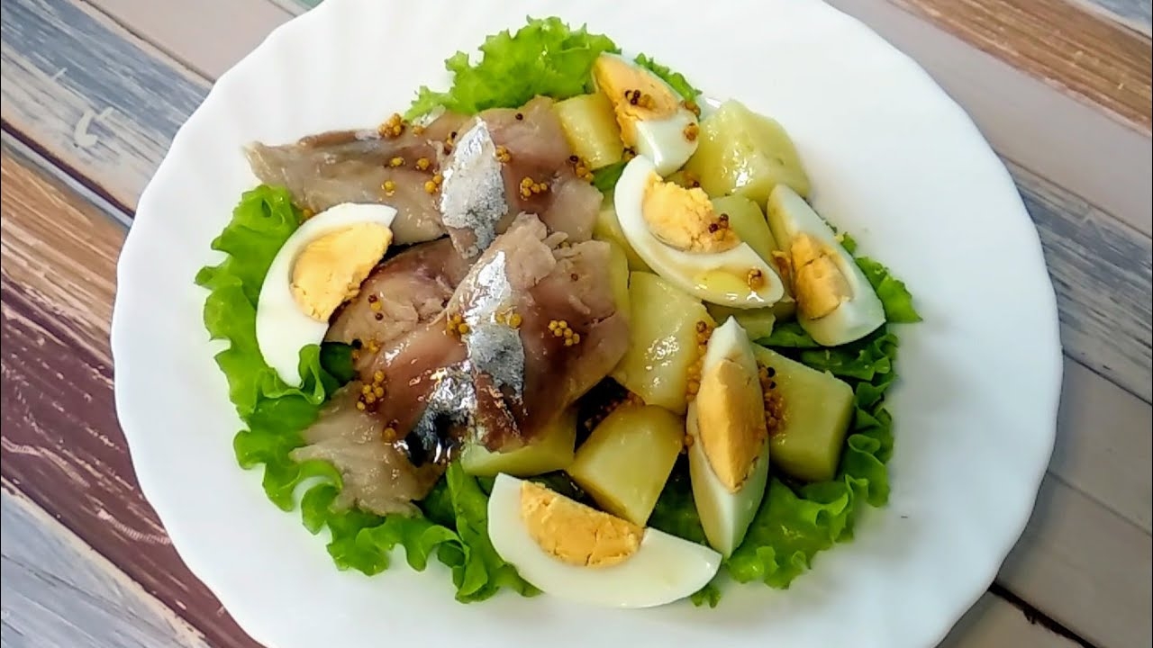 Холодная закуска из скумбрии под соусом. Вкуснейший рецепт. смотреть онлайн
