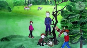 Анимационный мультик Капалуха Виктор Петрович Астафьев школьная программа для учеников 4 - 5 класса