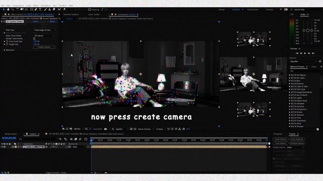 3d camera tracker tutorial - after effects cc смотреть онлайн