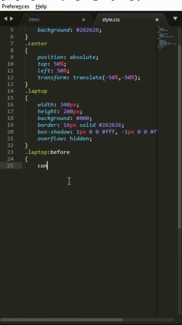 Laptop Shape | html css #coding #htmlcss #programming #webinspiration #webdevelopment смотреть онлайн