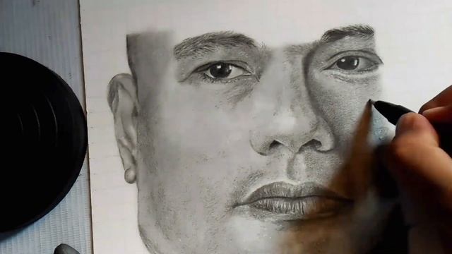 Andrew E. | full graphite | time lapse смотреть онлайн