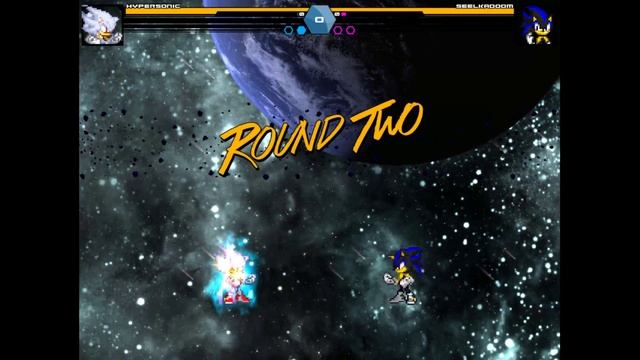 Hyper Sonic (Me) Vs Seelkadoom (CPU)