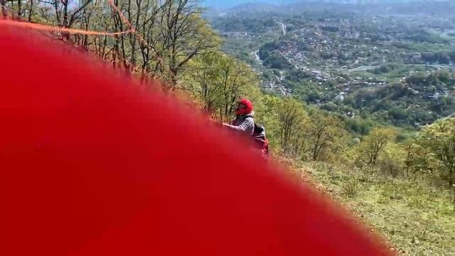 Обучение полетам на параплане. смотреть онлайн