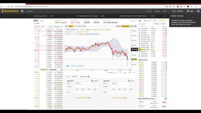 Торговый бот Binance с нуля (trading Bot Binance From 0) Часть 1