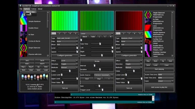 Tutorial: Glediator without computer mit Arduino + SD-Card, german english subs смотреть онлайн