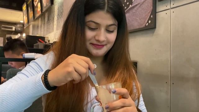 My first experience at CCD😍||Cafe Coffee Day|| смотреть онлайн