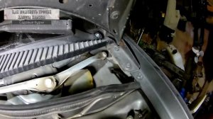 Как поменять тросик капота на калине