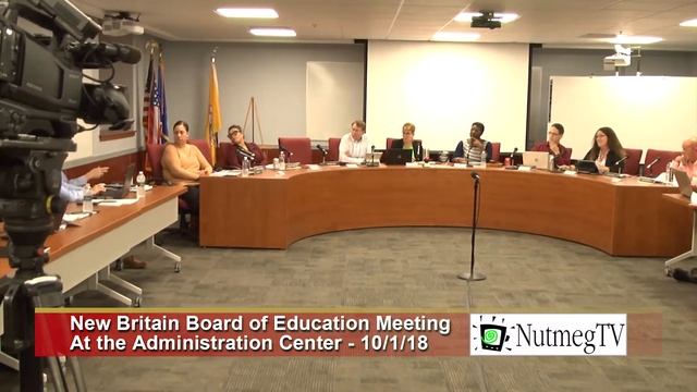 New Britain Board of Education 10-1-18 смотреть онлайн