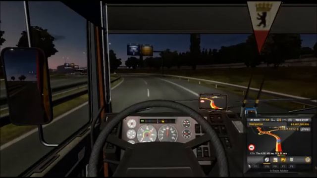 ETS2 1.30 VOLVO F10 MANNHEIM - SWANSEA part 1 смотреть онлайн