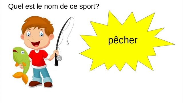Les Sports : Sport Names In French : French Kinder TV