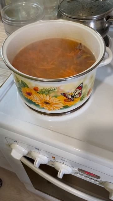 Супчик (Гороховый с копчеными рёбрышками) 🤗 #shorts смотреть онлайн