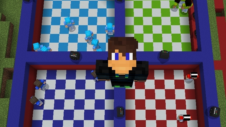 Мои друзья должны прожить 100 дней за 5 стаков алмазов в майнкрафт