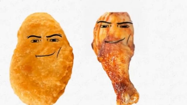 куриная ножка и наггетс поют you touch my tralalala смотреть онлайн