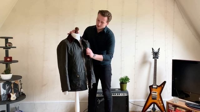 Barbour Ashby Olive Wax Jacket | Wax And Tartans