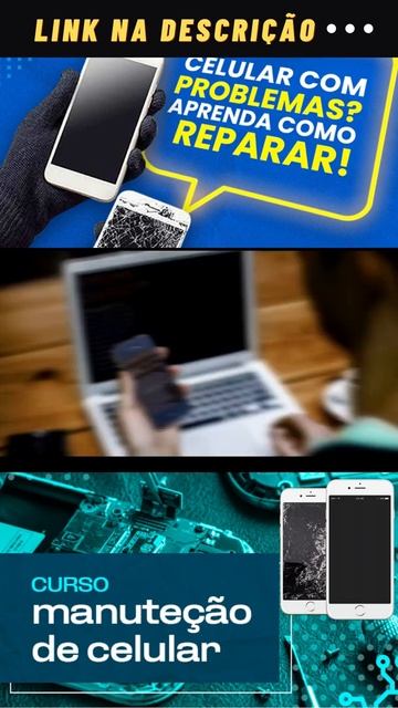 Curso Manutenção e Conserto de Celular #Shorts смотреть онлайн