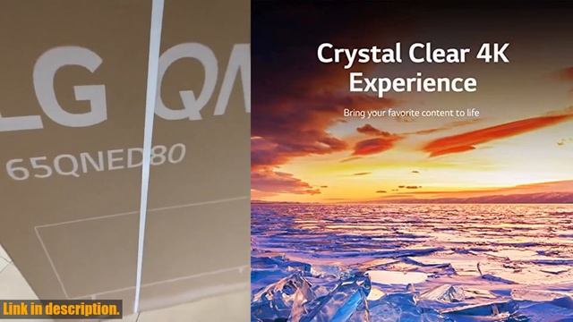 Buy LG QNED80 Series 65-Inch Class QNED Mini LED Smart TV 4K Processor Smart Flat Screen TV for смотреть онлайн