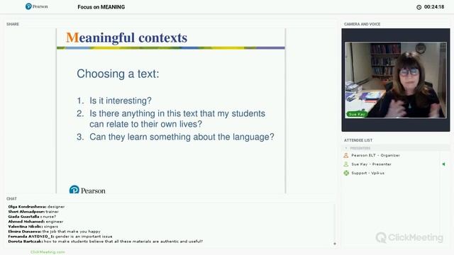 FOCUS on Meaning with Sue Kay смотреть онлайн