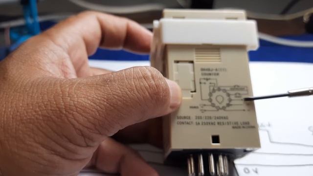 Sensor Kapasitif, Sensor CR18 - 8DN CR 18 Counter, Buzzer