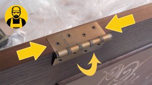 Врезка петель фрезером без шаблона и упора!