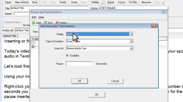 Controlling Pauses in TextAloud 3 смотреть онлайн