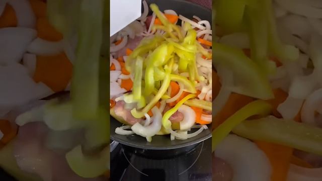 Хашлама из курицы с овощами смотреть онлайн