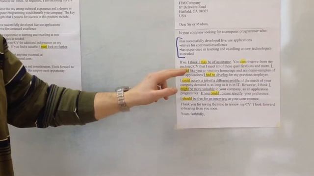 Job application letters/e-mails by Alex Zagorac смотреть онлайн
