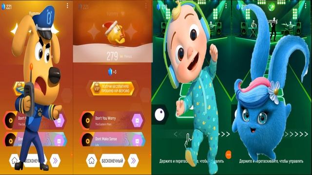 Sheriff Labrador VS Funny Chicky VS Cocomelon VS SUNNY BUNNIES 💙 Who Is Best? смотреть онлайн