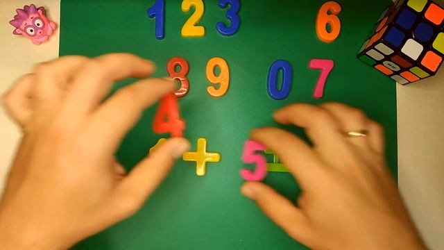 Учим цифры. Сложение. смотреть онлайн