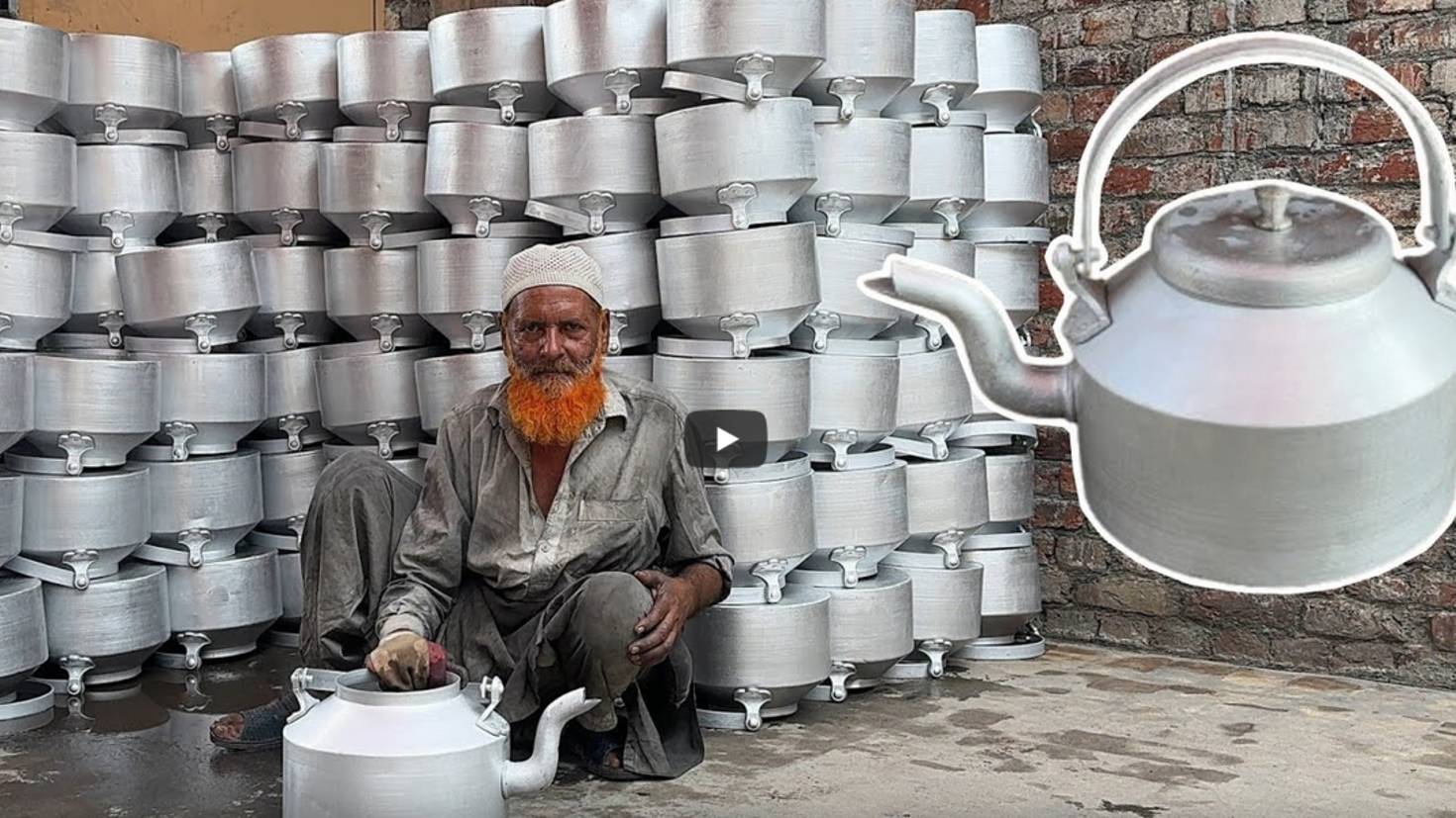 Создание идеального чайника. Изготовление чайников из переработанного алюминия. смотреть онлайн