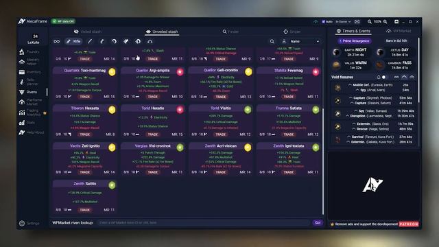 [WARFRAME] AlecaFrame - Игра не будет прежней ... смотреть онлайн