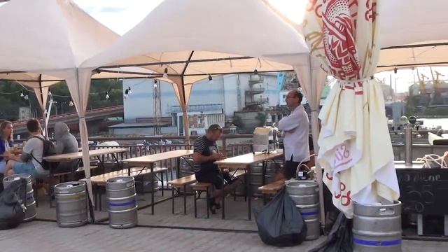 Одесса, Черноморка, Морвокзал.Chernomorka, Odessa Sea Port смотреть онлайн