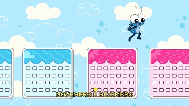 Os Meses do Ano | Bob Zoom l Vídeo Infantil Musical Oficial @BobZoom смотреть онлайн