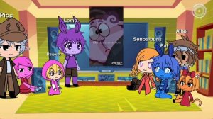 реакция мультфильмов на тт (друг на друга)