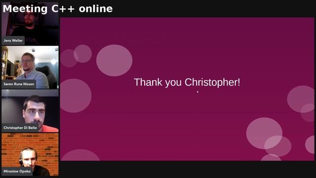 Meeting C++ online lightning talk session from 31st August '22 смотреть онлайн
