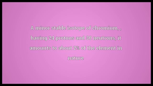 Chromium-54 Meaning смотреть онлайн