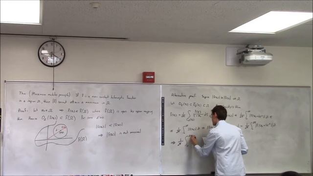 Complex Variables (Lecture 21): The Open Mapping And Maximum Modulus Theorems