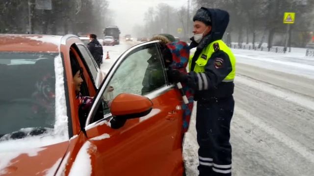Акция "Внимание - дети! Безопасный Новый год". смотреть онлайн