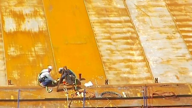 Elba Island LNG Tank Roof Raising смотреть онлайн