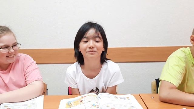 Ребята отвечают на вопросы на английском языке. ЛИНГВИСТ42.РФ