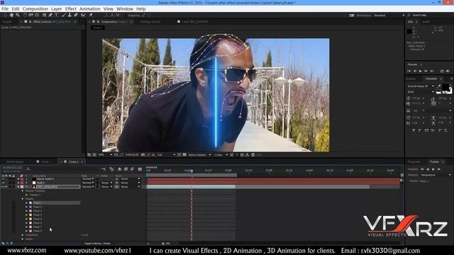Tutorial Mask Tracking With VideoCopilot Saber | Adobe After Effects