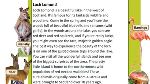 Excel 8.Module 6.Nature Reserves around the World /text.p.71 смотреть онлайн