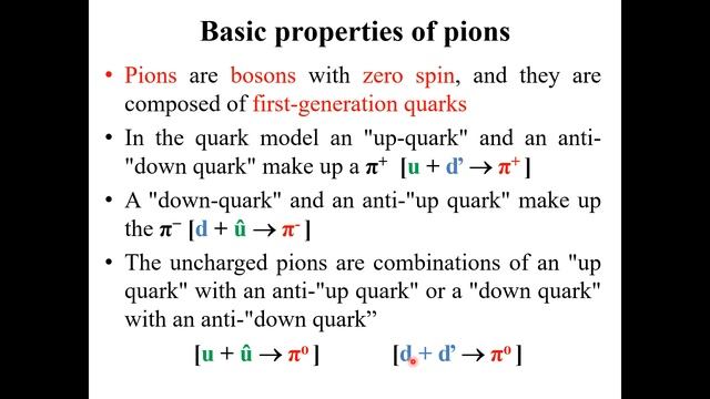 Pi mesons and their properties смотреть онлайн