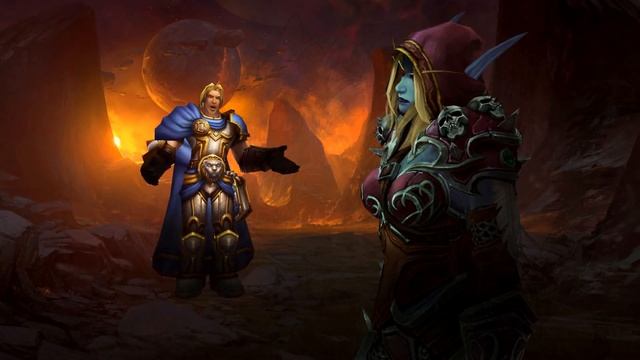 АРТАС УБЬЁТ СИЛЬВАНУ В SHADOWLANDS?