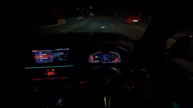 The NEW BMW Z4 DROP-TOP POV NIGHT DRIVE IN LONDON-UK || Ambient Lighting || Amazing смотреть онлайн