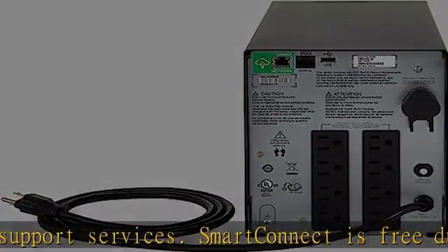 APC 1500VA Smart UPS with SmartConnect, SMC1500C Sinewave UPS Battery Backup, AVR, 120V, Line Inter смотреть онлайн