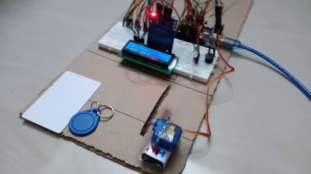 RFid Project || Automation tollgate System Arduino project || promo video смотреть онлайн