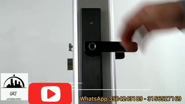 Cerradura chapa Inteligente Wiffi Electrónico Digital app tuya Smart seguridad hogar смотреть онлайн