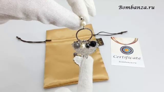 Серьги Ester Bijoux, Cotonwood, серебро OR929-S BW. Элитная бижутерия из Италии смотреть онлайн